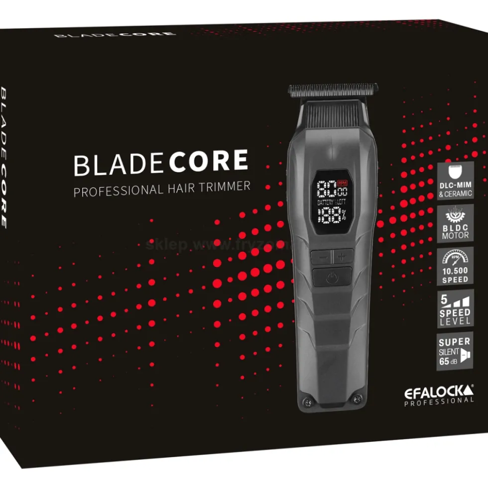 Efalock Professional Bladecore zestaw - maszynka i trymer do włosów