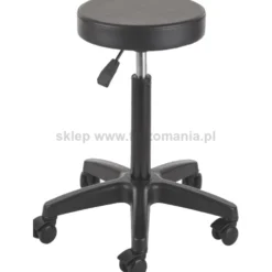 Efalock Professional Cut Taboret, hoker fryzjerski czarny, rozmiar L
