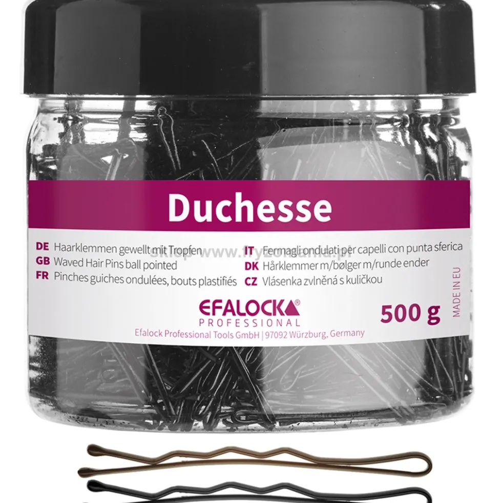 Efalock Professional Duchesse Wsuwki do włosów 5cm, różne kolory 500g