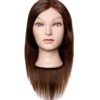 Efalock Professional Emilia Główka fryzjerska 35cm brąz, włosy mix naturalne i syntetyczne