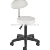 Efalock Professional Fade Taboret, hoker fryzjerski biały, rozmiar S
