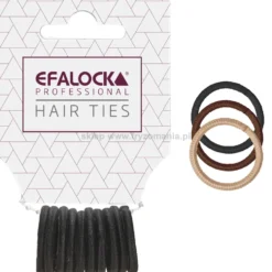 Efalock Professional Hair Ties Mini Gumki do włosów 15mm, różne kolory 10szt.