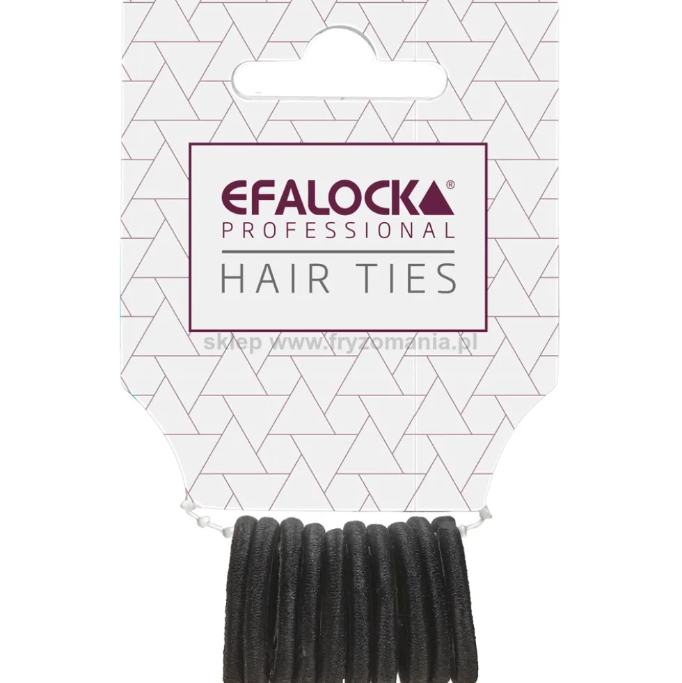 Efalock Professional Hair Ties Mini Gumki do włosów 15mm, różne kolory 10szt.