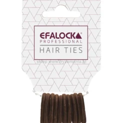 Efalock Professional Hair Ties Mini Gumki do włosów 15mm, różne kolory 10szt.