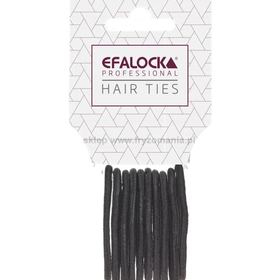 Efalock Professional Hair Ties Small Gumki do włosów 25mm, różne kolory 10szt.