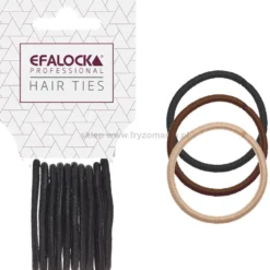 Efalock Professional Hair Ties Small Gumki do włosów 25mm, różne kolory 10szt.