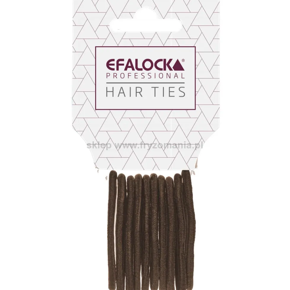 Efalock Professional Hair Ties Small Gumki do włosów 25mm, różne kolory 10szt.