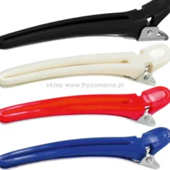 Efalock Professional Klipsy fryzjerskie 9,5cm, różne kolory 12szt.