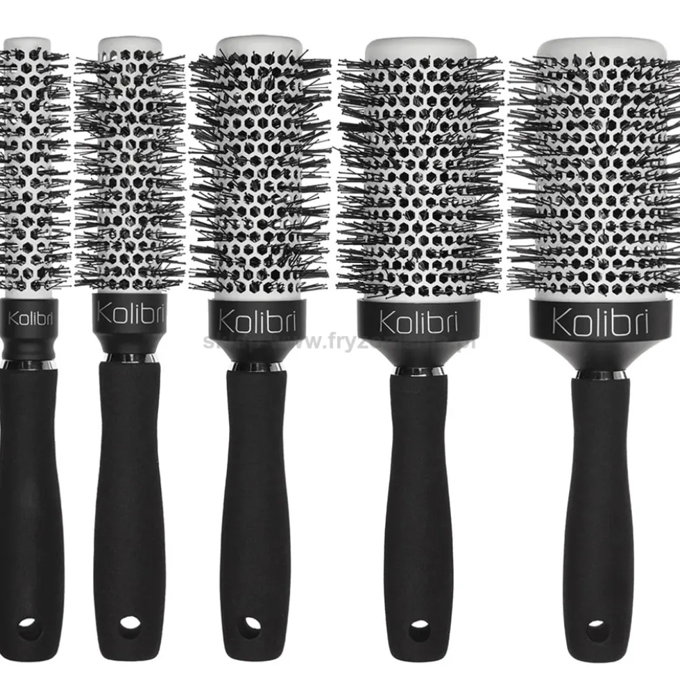 Efalock Professional Kolibri Szczotka do modelowania włosów, różne rozmiary 18-62mm