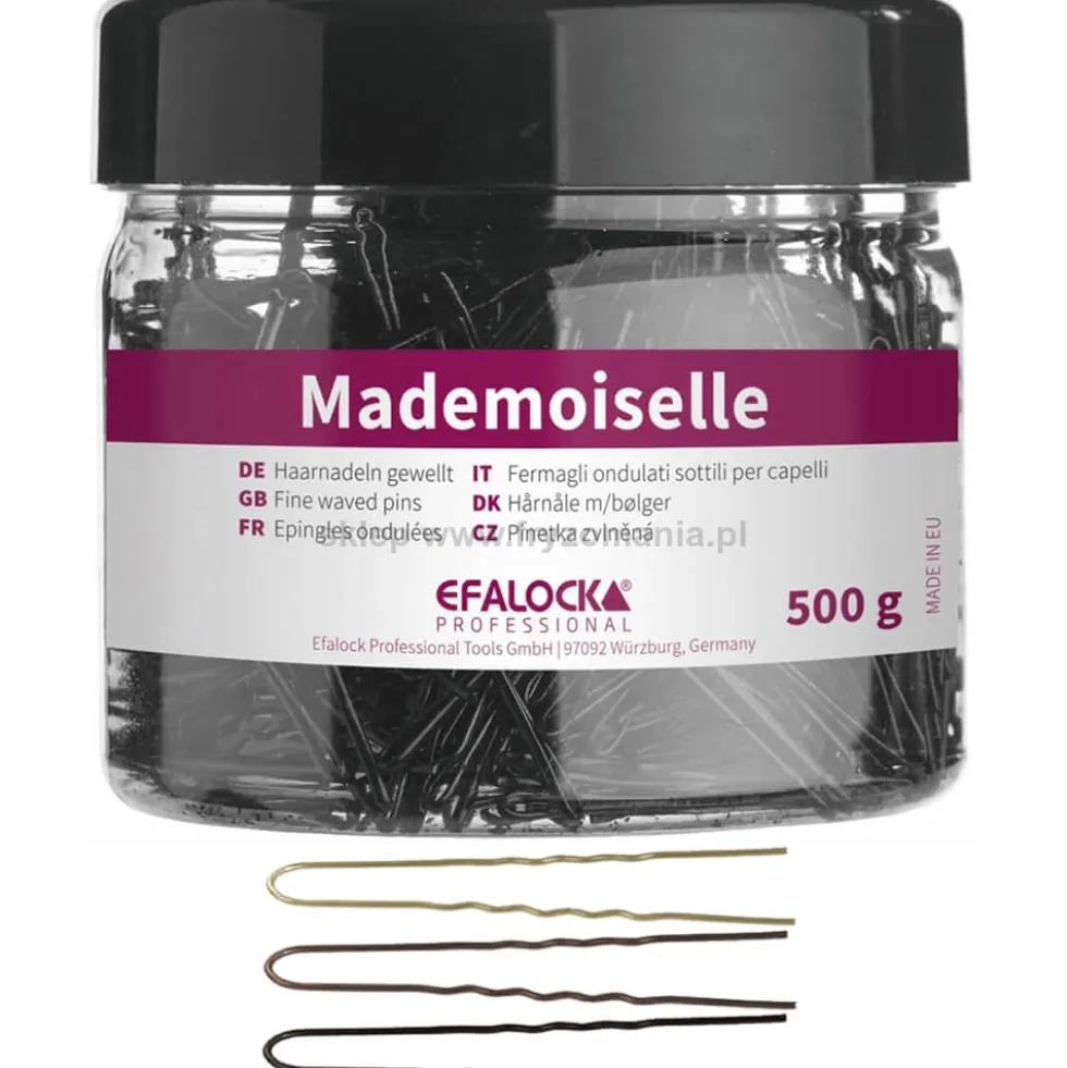 Efalock Professional Mademoiselle Kokówki do włosów 4,5cm, różne kolory 500g