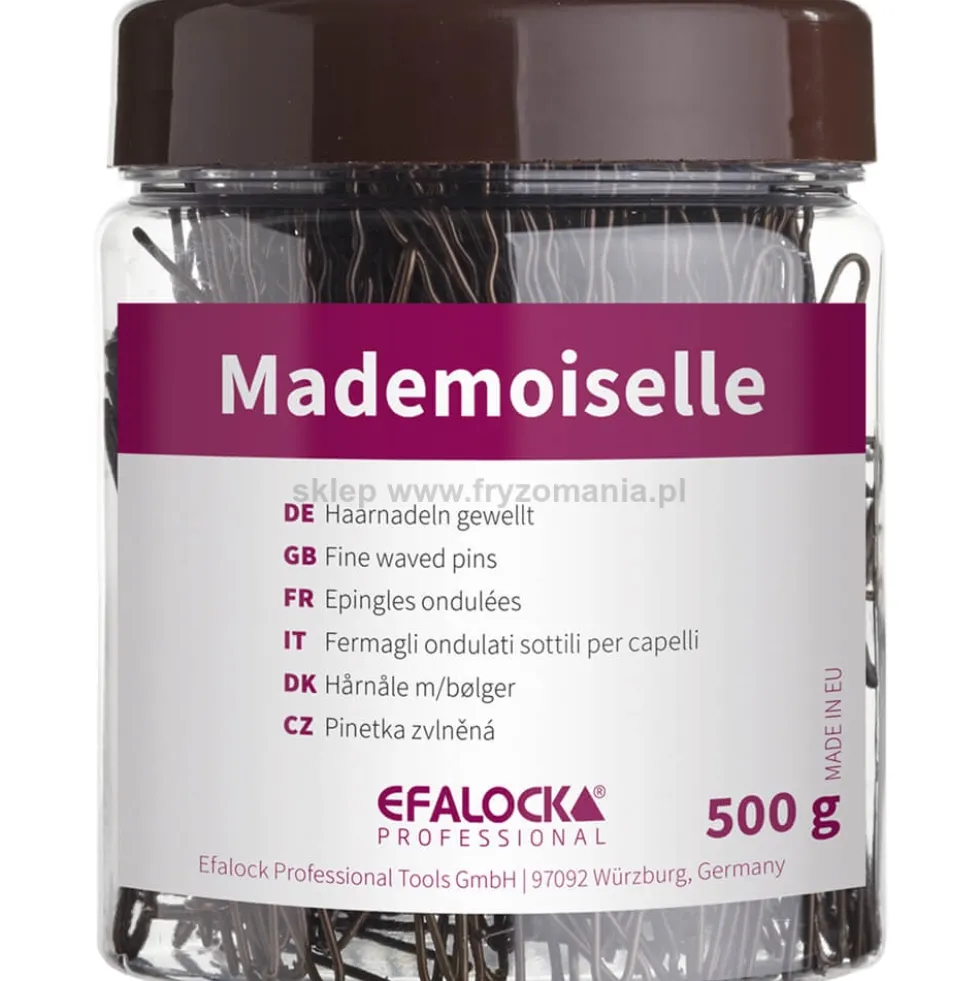 Efalock Professional Mademoiselle Kokówki do włosów 6,5cm, różne kolory 500g