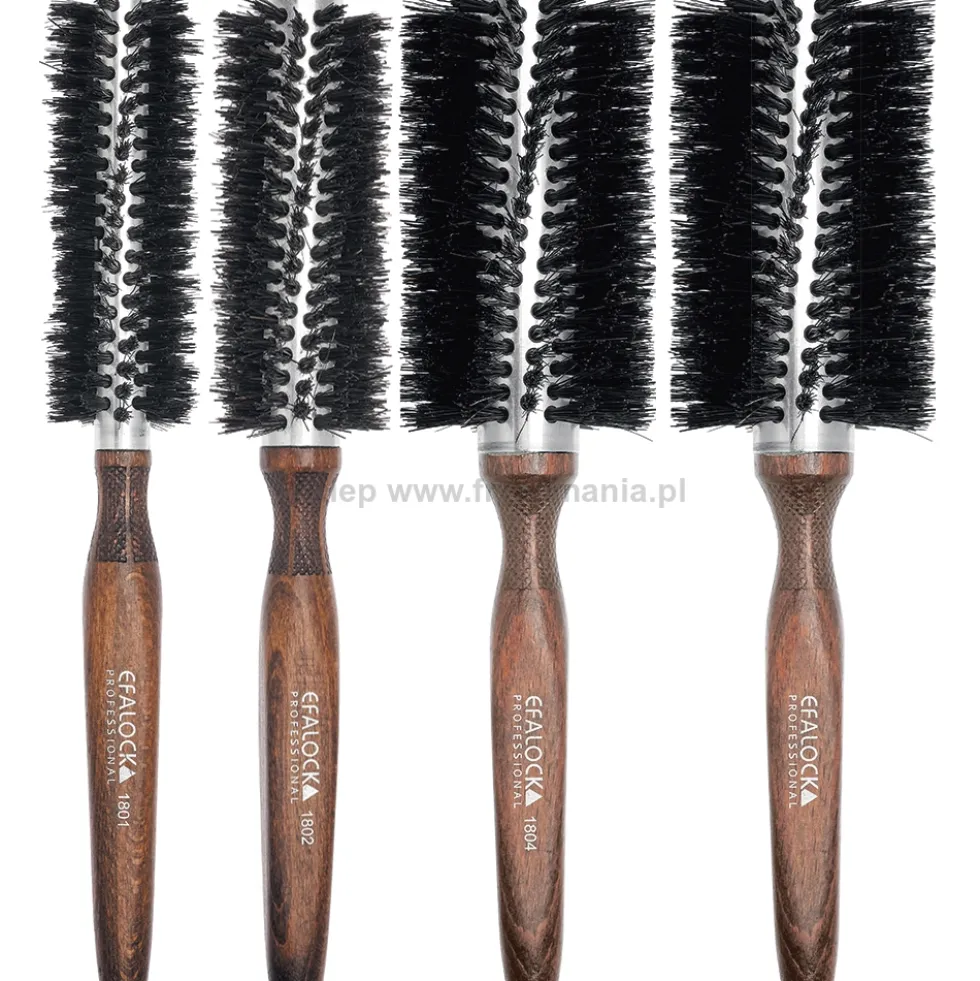 Efalock Professional Quickstyler Boar Szczotka do modelowania włosów, różne rozmiary 12/32 - 22/55mm
