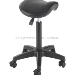 Efalock Professional Trim Taboret, hoker fryzjerski czarny, rozmiar L