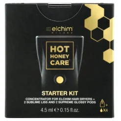 Elchim Milano Starter Kit Hot Honey Care, koncentrator + 4 kapsułki z olejkiem