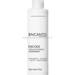 Encanto Do Brasil Encode - zestaw do keratynowego prostowania włosów z kwasem hialuronowym 2x100ml + 200ml