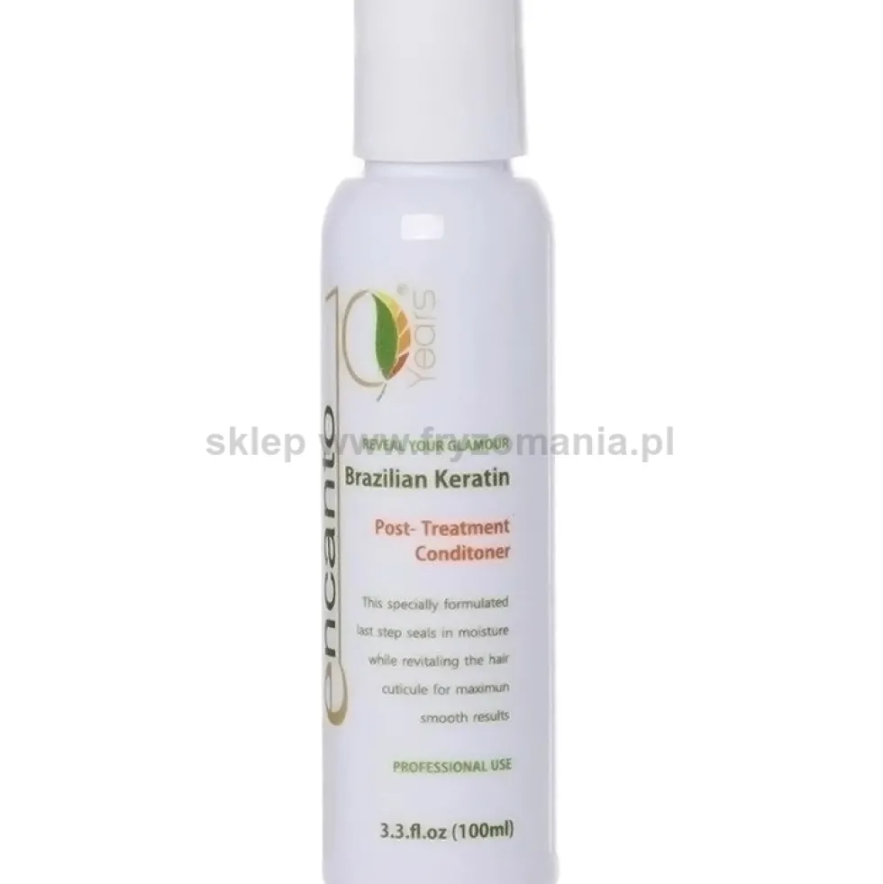 Encanto Do Brasil Keratyna do prostowania włosów zestaw 3x100ml