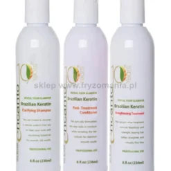 Encanto Do Brasil Keratyna do prostowania włosów zestaw 3x236ml