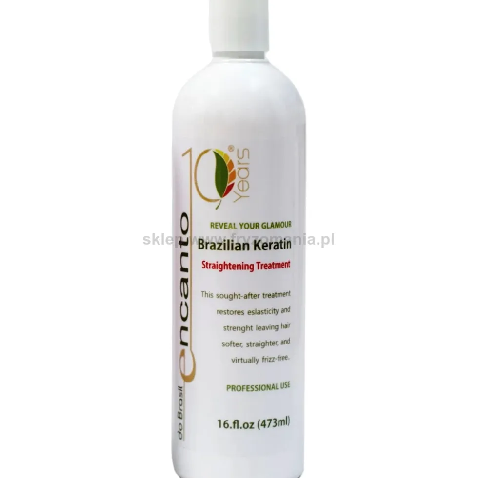 Encanto Do Brasil Keratyna do prostowania włosów zestaw 3x473ml