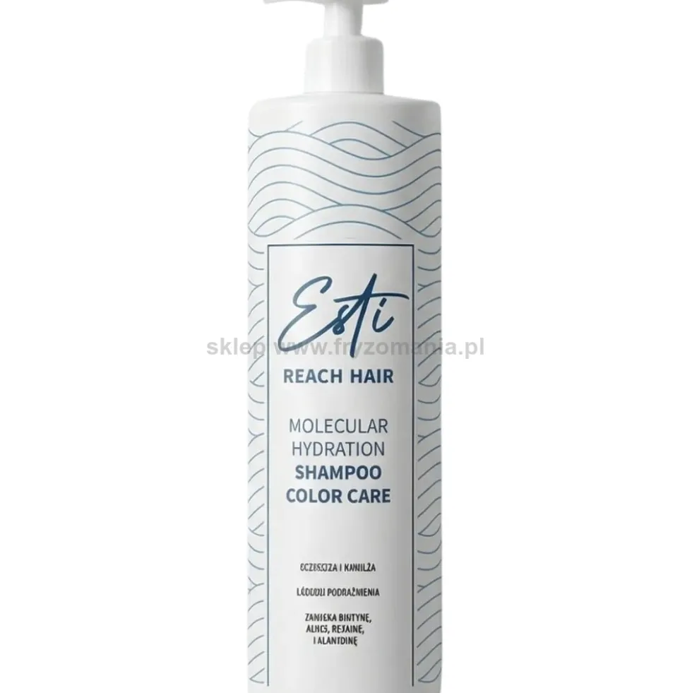 Esti Reach Molecular Hydration - zestaw do włosów suchych szampon i odżywka 2x1000ml