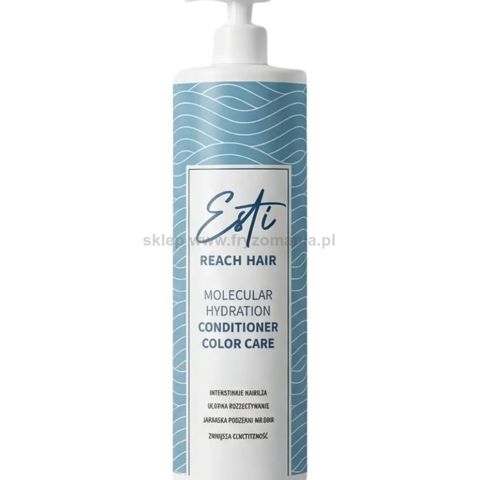 Esti Reach Molecular Hydration Odżywka nawilżająca do włosów z ochroną koloru 1000ml