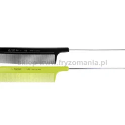 Euro Stil 118 Nylon 21,5cm Grzebień fryzjerski ze szpikulcem, czarny lub zielony