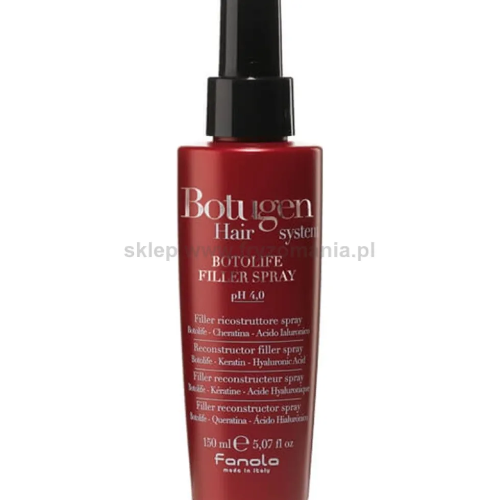 Fanola Botugen Hair System Botolife Filller spray regenerujący do włosów zniszczonych 150ml