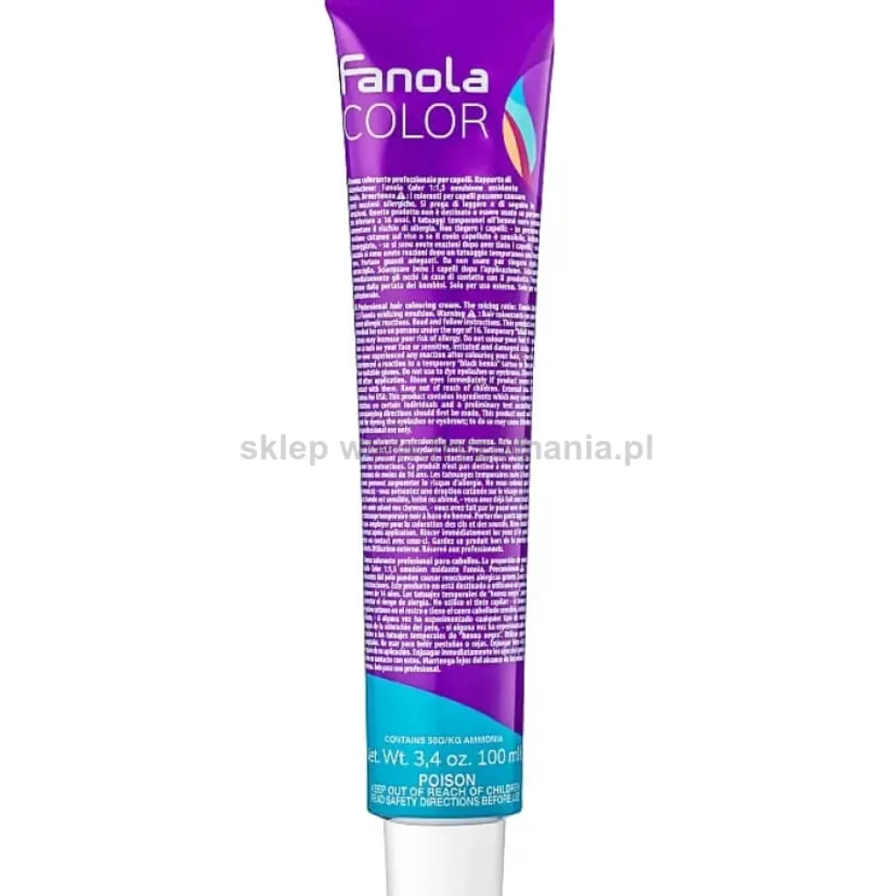 Fanola Crema Color Krem koloryzujący trwały do włosów 100ml