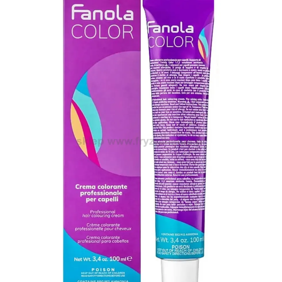 Fanola Crema Color Krem koloryzujący trwały do włosów 100ml