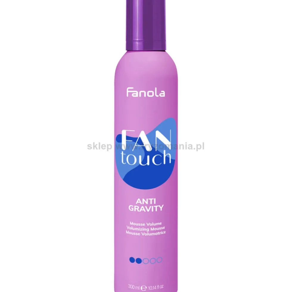 Fanola Fantouch Anti Gravity Pianka do włosów średnie utrwalenie 300ml