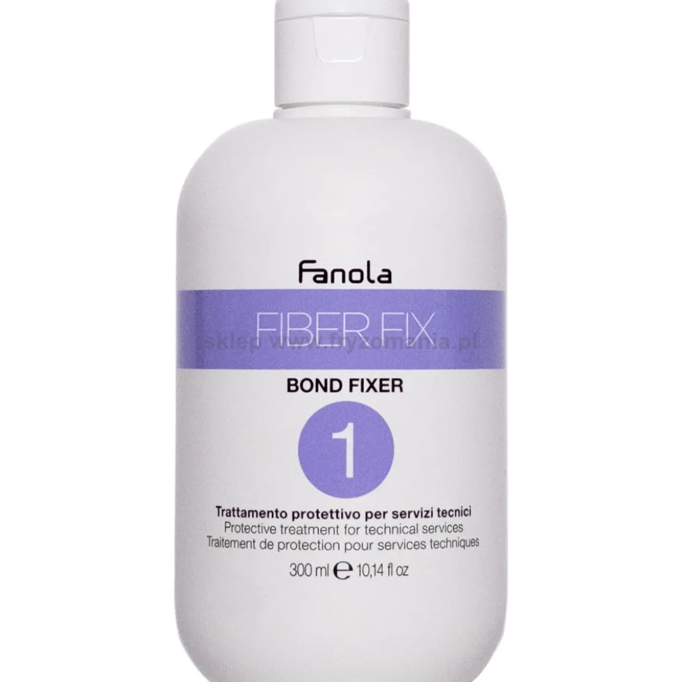 Fanola Fiber Fix Bond Fixer N.1 Kuracja odbudowująca włosy podczas zabiegów technicznych 300ml
