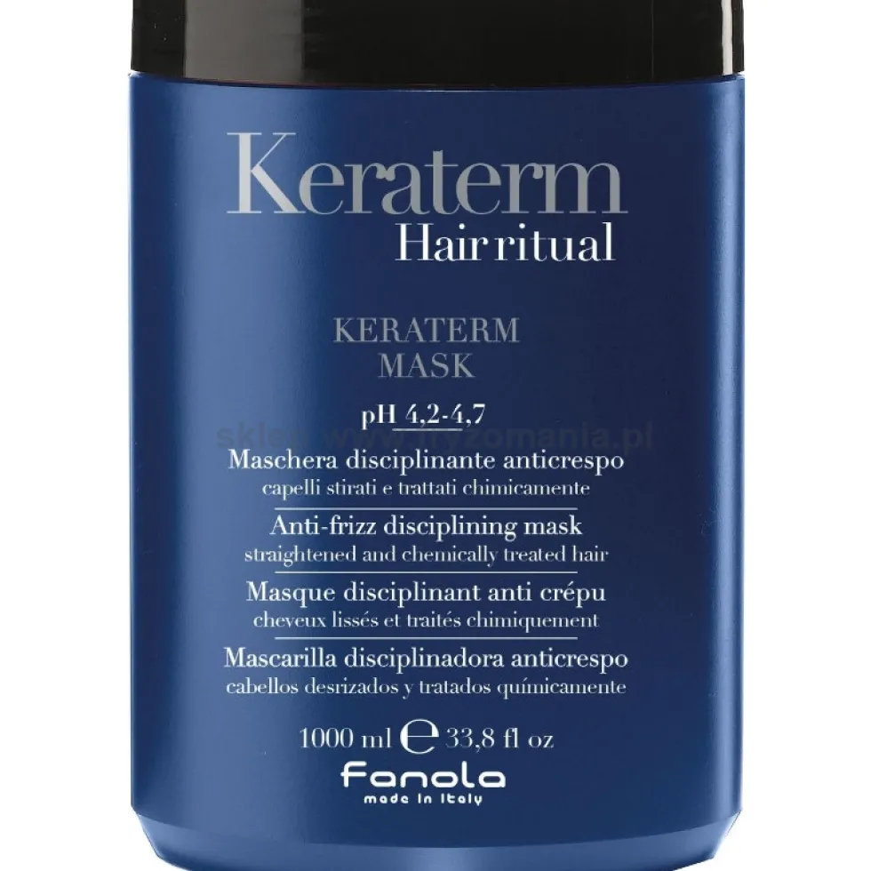 Fanola Keraterm maska do włosów z keratyną 1000ml