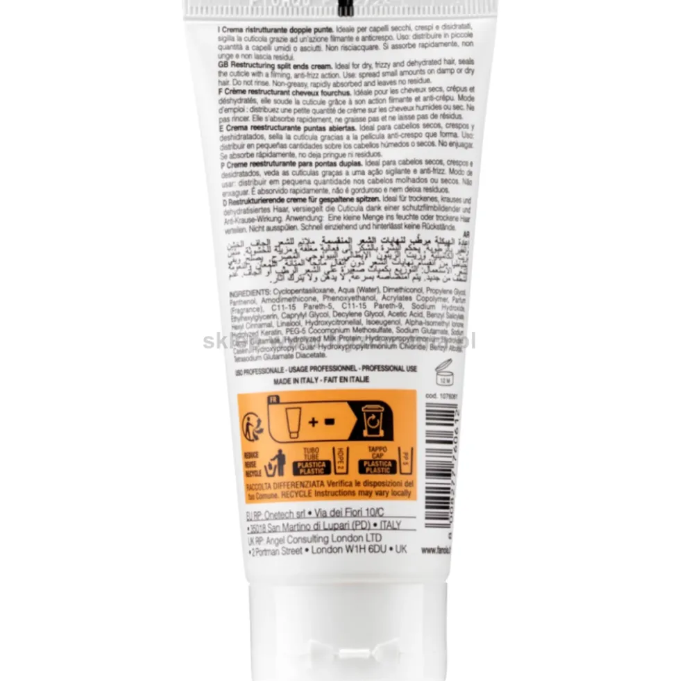 Fanola Nourishing - zestaw do włosów suchych szampon 350ml, krem 100ml i serum 100ml