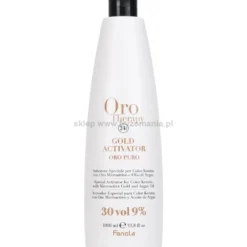 Fanola Oro Therapy Gold Activator Oro Puro Aktywator w kremie z keratyną, stężenia: 3%, 6%, 9%, 12% 1000ml