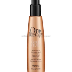 Fanola Oro Therapy Gold rozświetlający fluid do włosów bez spłukiwania 200ml