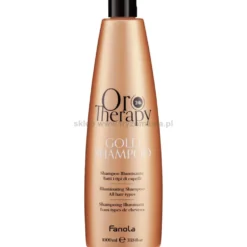 Fanola Oro Therapy Gold Szampon rozświetlający do włosów z olejkami 1000ml