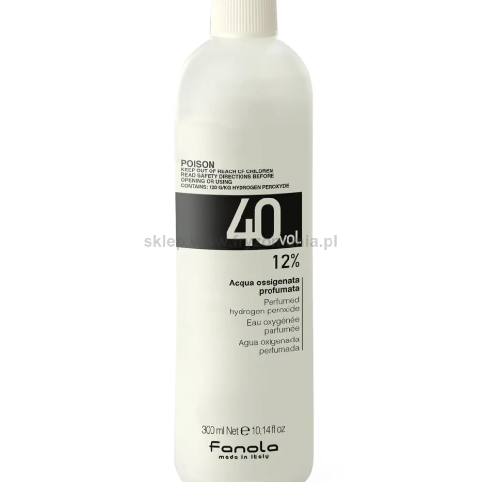 Fanola Peroxide Oksydant do farby 3%, 6%, 9%, 12% 300ml