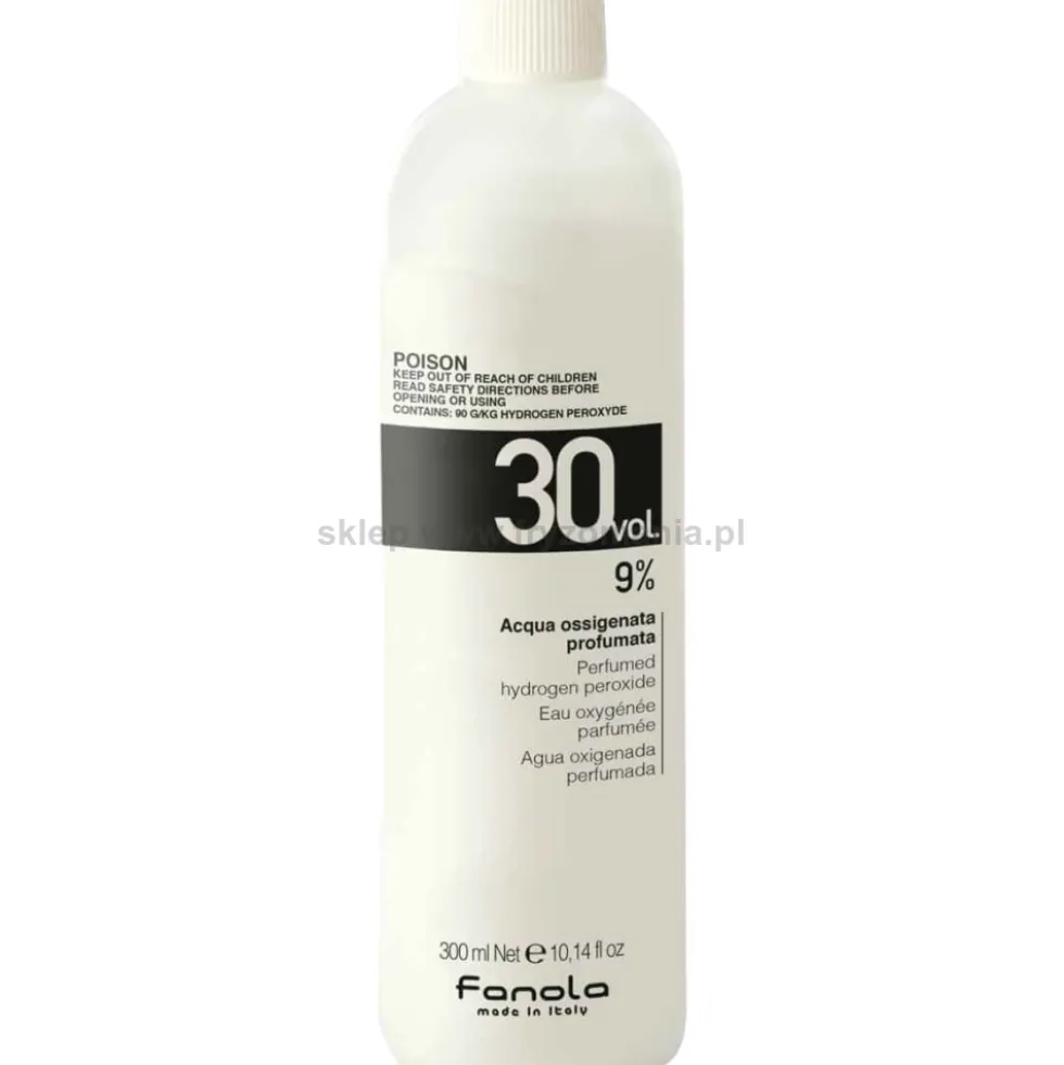 Fanola Peroxide Oksydant do farby 3%, 6%, 9%, 12% 300ml