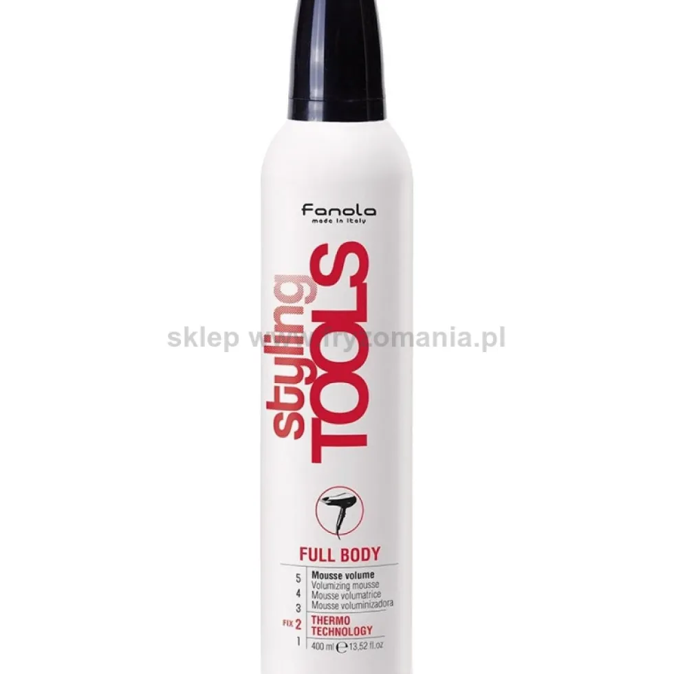 Fanola Styling Tools Full Body Volum Mousse pianka do modelowania włosów zwiększająca objętość 400ml