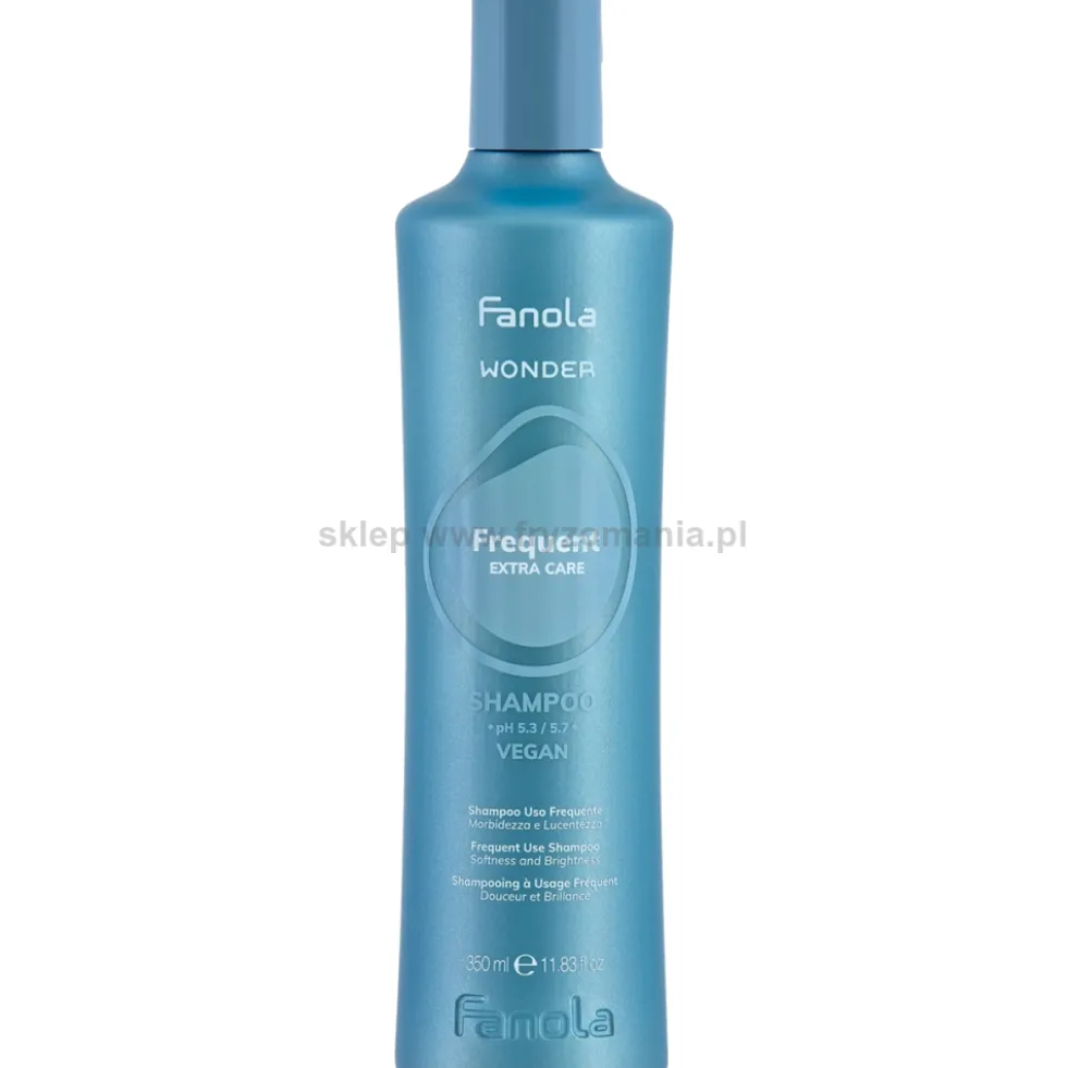 Fanola Wonder Frequent - zestaw szampon i odżywka do codziennego stosowania 2x350ml