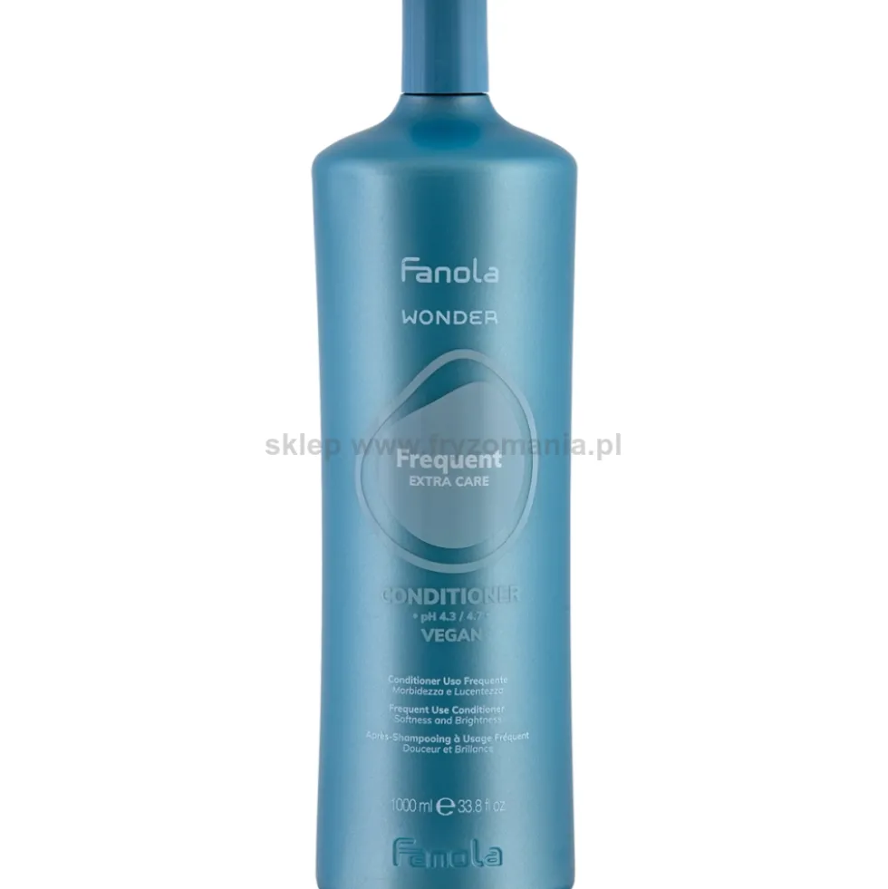 Fanola Wonder Frequent - zestaw szampon i odżywka do codziennego stosowania 2x1000ml