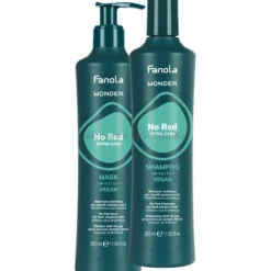 Fanola Wonder No Red - zestaw neutralizujący szampon i maska dla brunetek 2x350ml