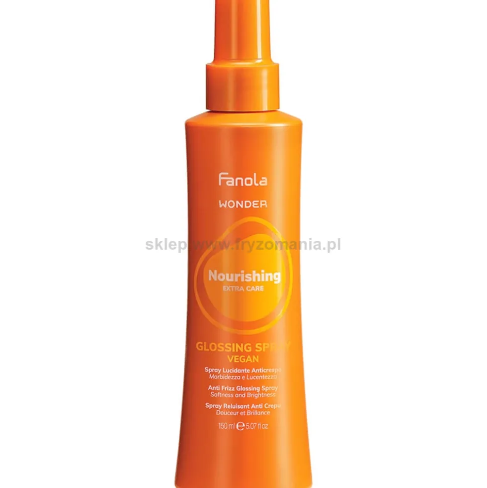 Fanola Wonder Nourishing Spray nabłyszczający do włosów 150ml