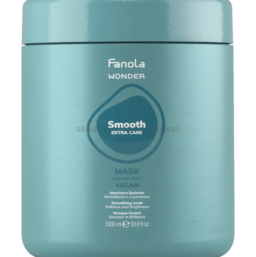 Fanola Wonder Smooth Maska wygładzająca włosy 1000ml