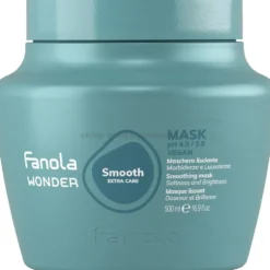 Fanola Wonder Smooth - zestaw szampon 350ml, maska 500ml i serum wygładzające włosy 100ml