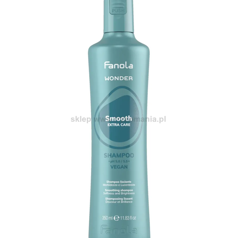 Fanola Wonder Smooth - zestaw szampon 350ml i maska wygładzająca włosy 500ml
