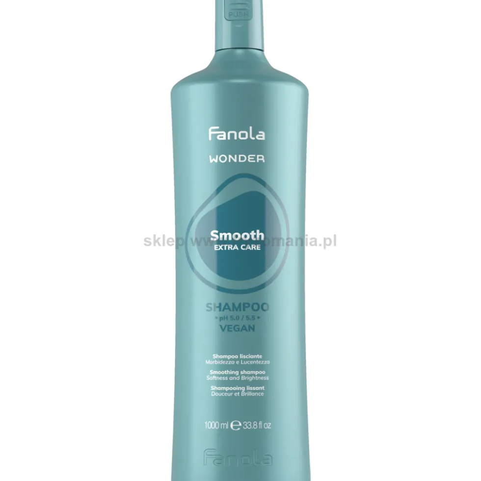 Fanola Wonder Smooth - zestaw szampon i maska wygładzająca włosy 2x1000ml