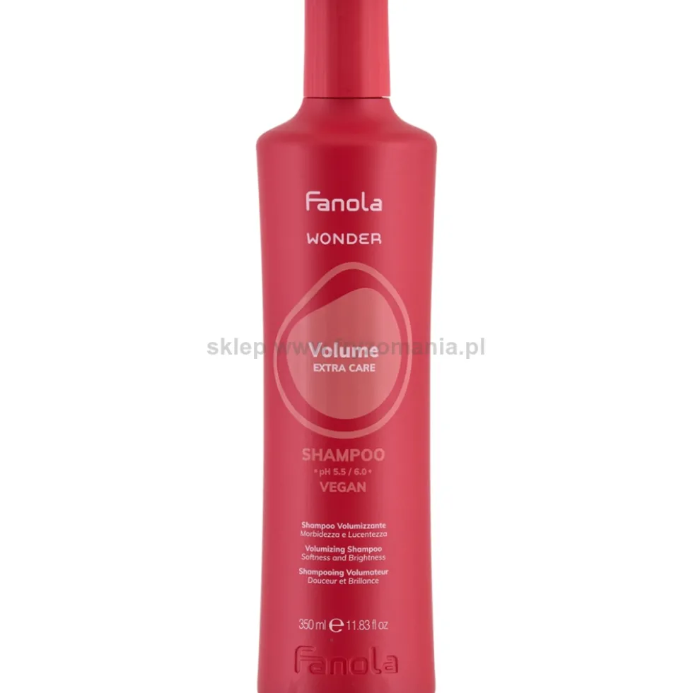 Fanola Wonder Volume Szampon zwiększający objętość do włosów 350ml