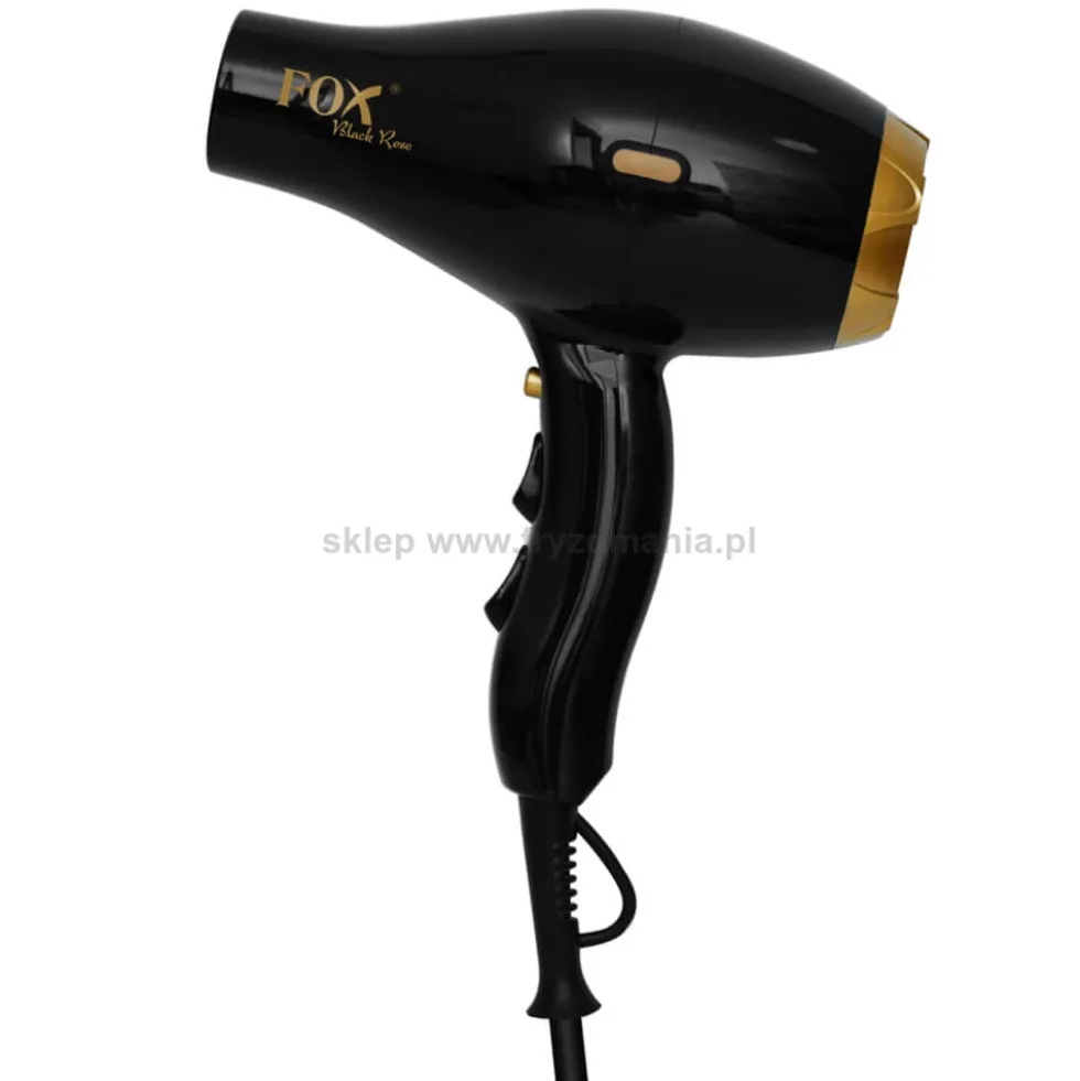 Fox Black Rose Suszarka do włosów z jonizacją 2100 W