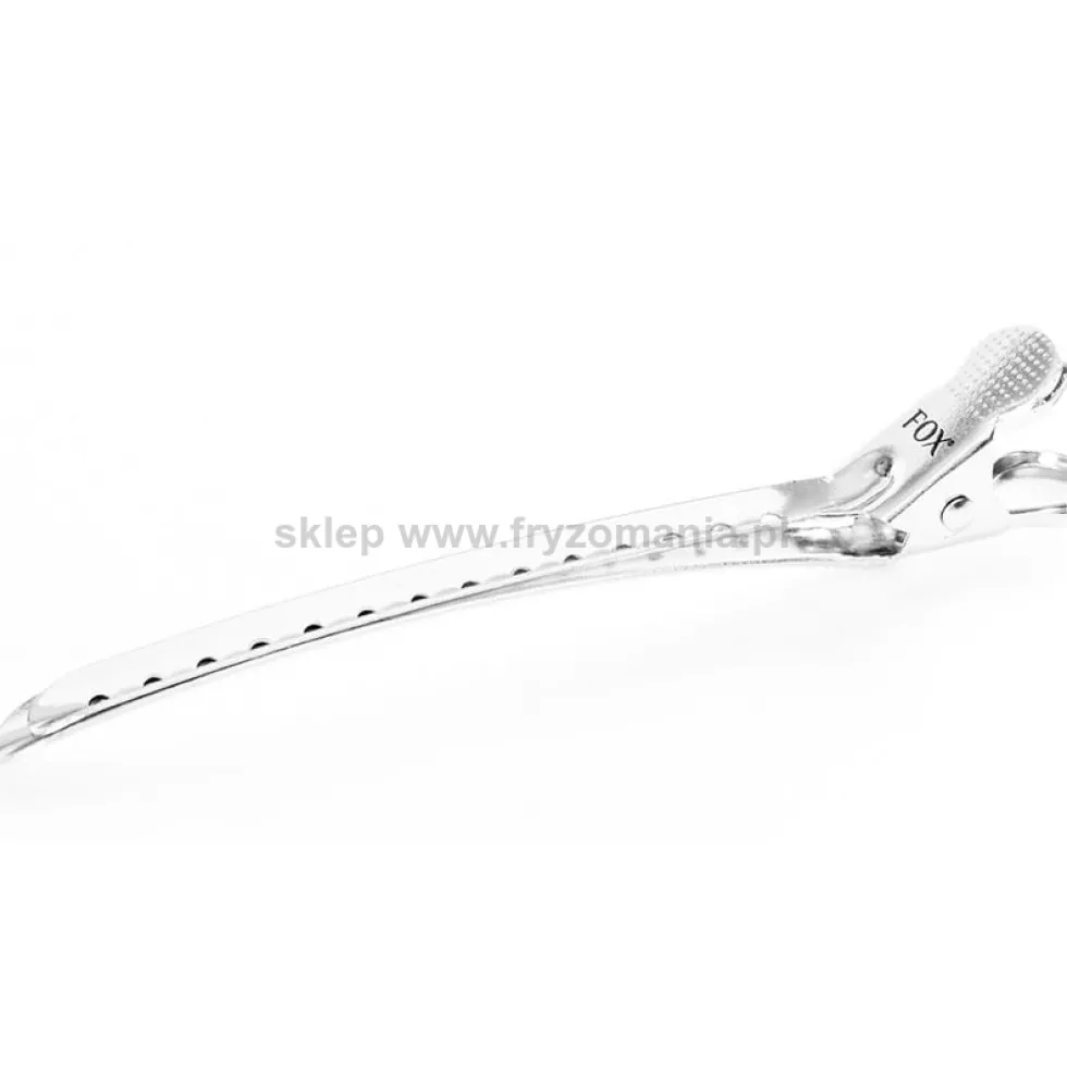 Fox Klipsy fryzjerskie metalowe 7cm, 6szt.