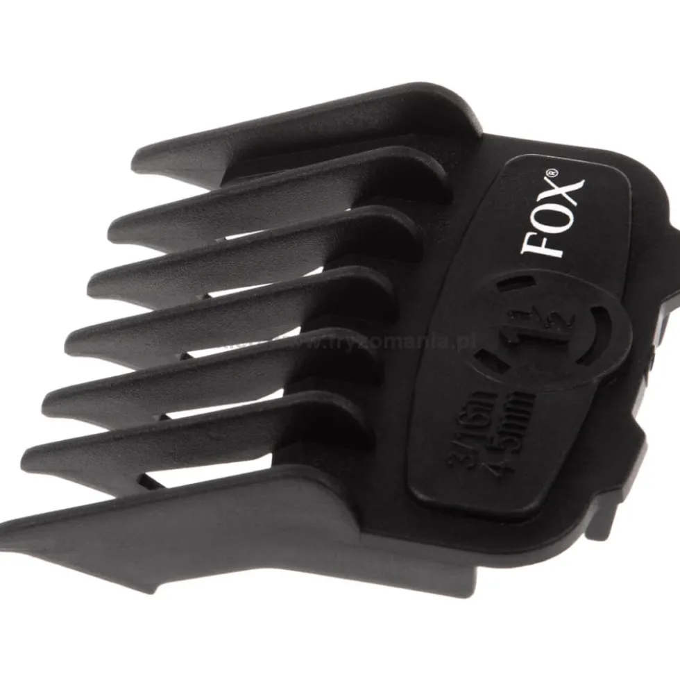 Fox Magnet Nasadki do maszynki 10szt. rozmiary 1.5mm - 25mm, noże tnące U